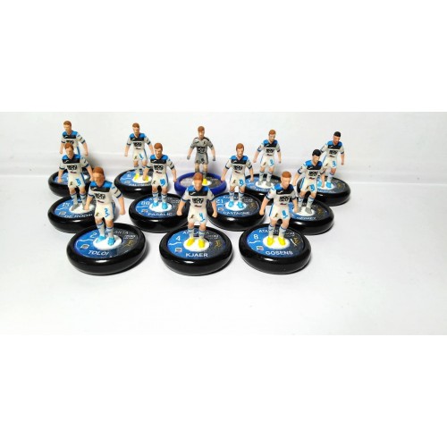 Subbuteo Andrew Table Soccer Atalanta second kit 2019-20 on WSB Professional bases